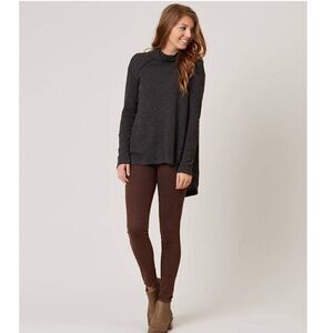 Free People Split Back Turtleneck Thermal